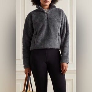 Girlfriend Collective 1/2 Zip Sherpa Jacket